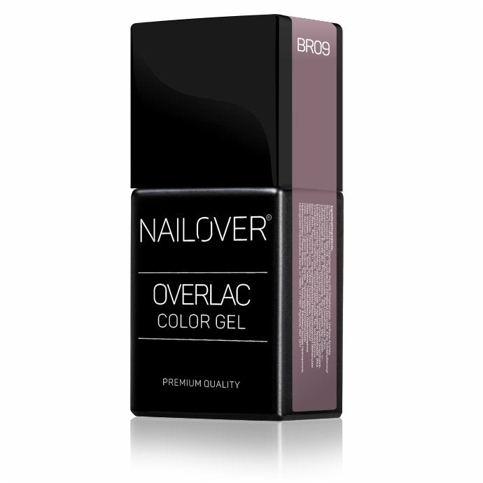 Gel Semipermanente Overlac BR - Linea Marrone 15 ml - Nailover (7290225885343)