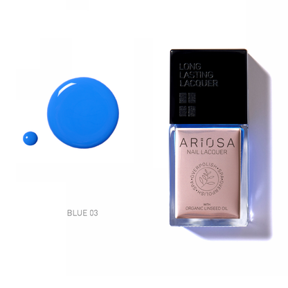 Ariosa Parfume Nail Laquer - BLUE02 15ml (8572215361879)