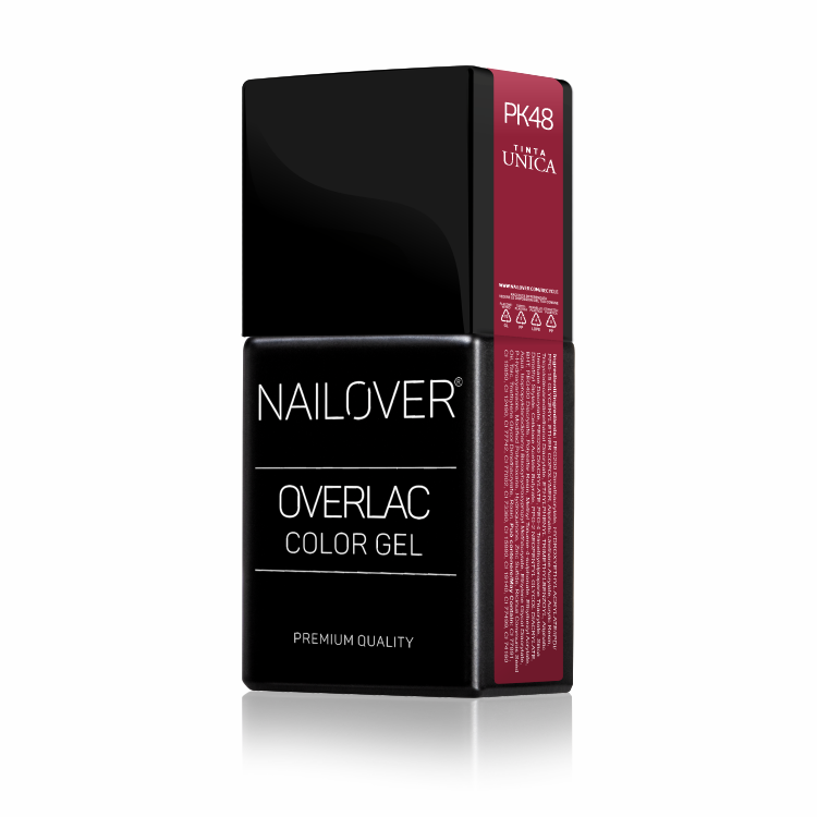Gel Semipermanente Overlac PK - Linea Rosa 15 ml