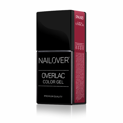 Gel Semipermanente Overlac PK - Linea Rosa 15 ml