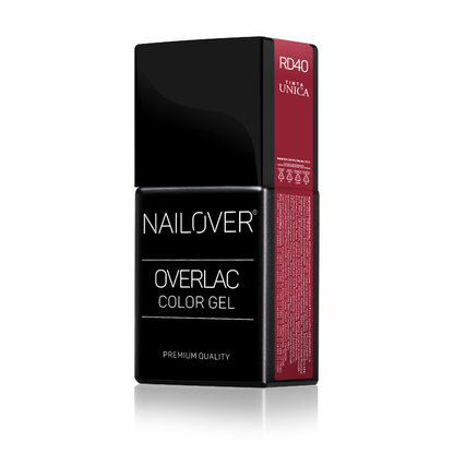 Overlac RD félig tartós gél - Vörös vonal 15 ml