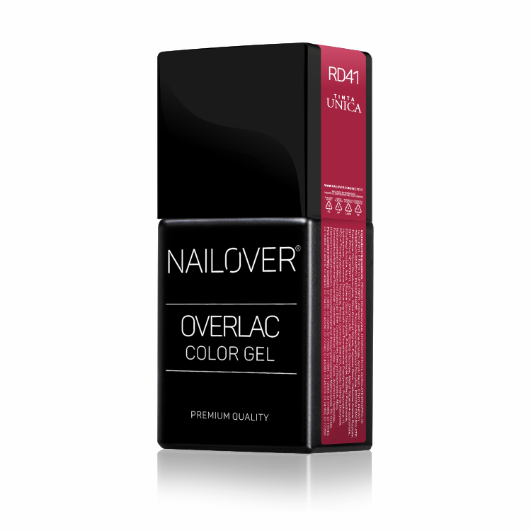 Overlac RD félig tartós gél - Vörös vonal 15 ml