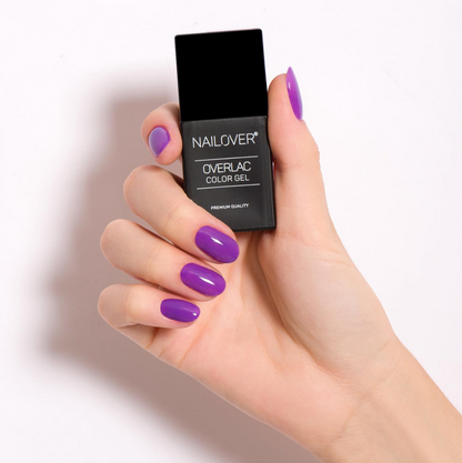 Gel Semipermanente Overlac Linea  Viola - VI33 da 8ml (8390005555543)