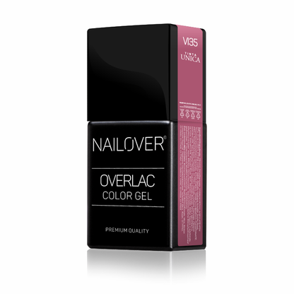 Overlac VI félig tartós gél - Lila vonal 15 ml