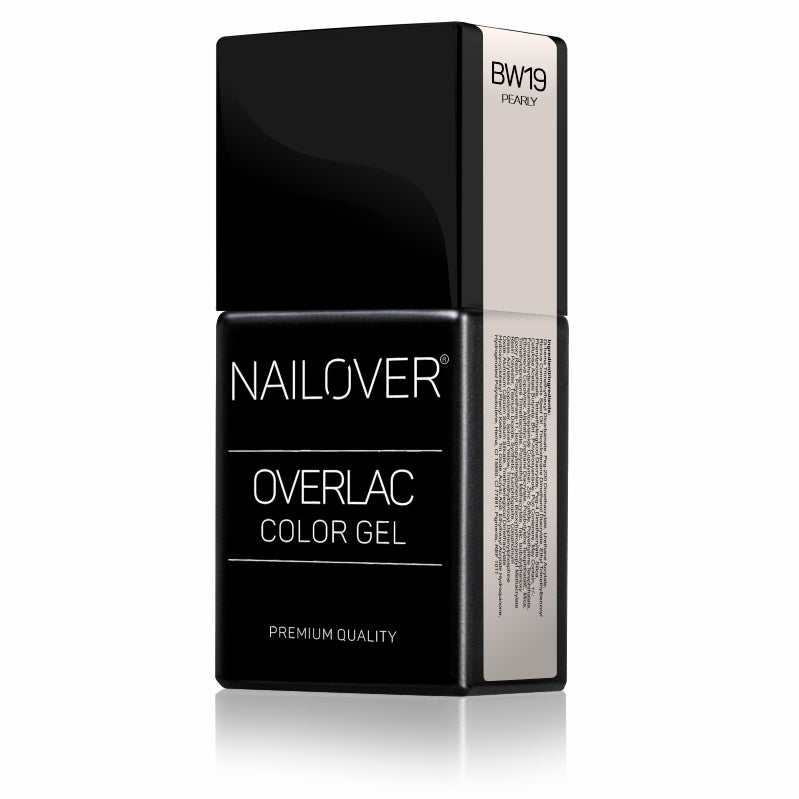 Gel Semipermanente Overlac BW - Linea Black And White 15 ml - Nailover (7290229555359)