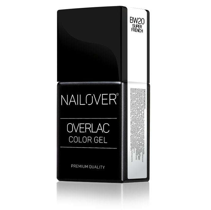 Gel Semipermanente Overlac BW - Linea Black And White 15 ml (7290229555359)