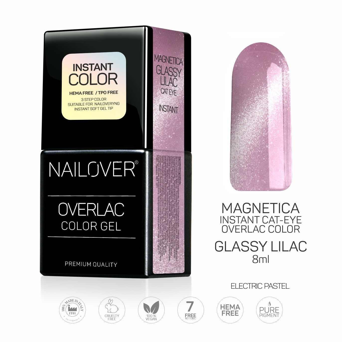 MAGNETICA CAT EYE GLASSY LILAC 8 ML (9664601620823) (9975515251031)