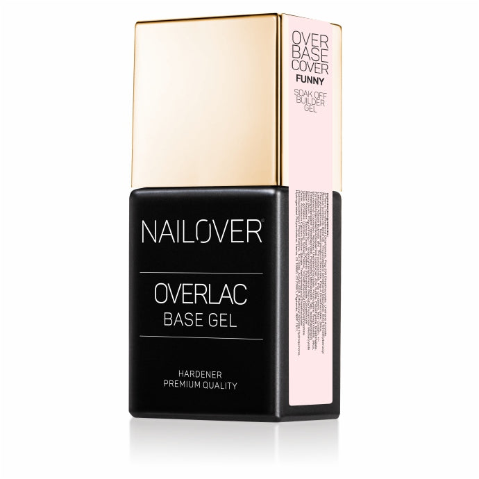 Overbase Soak Off Builder Gel - Gel Costruttore in Bottiglia - 15 ml - Nailover - Nailover (7290172014751) (9772762169687)
