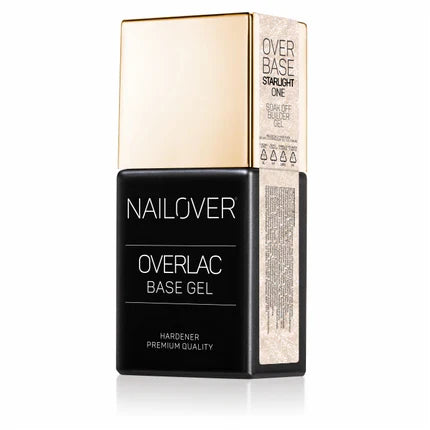 Overbase Soak Off Builder Gel - Gel Costruttore in Bottiglia - 15 ml - Nailover (7290172014751) (9772762169687)