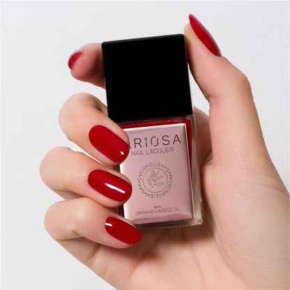 Ariosa Parfume Nail Lacquer - RED06 15ml (8572225028439)