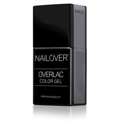 Gel Semipermanente Overlac BW - Linea Black And White 15 ml - Nailover (7290229555359)