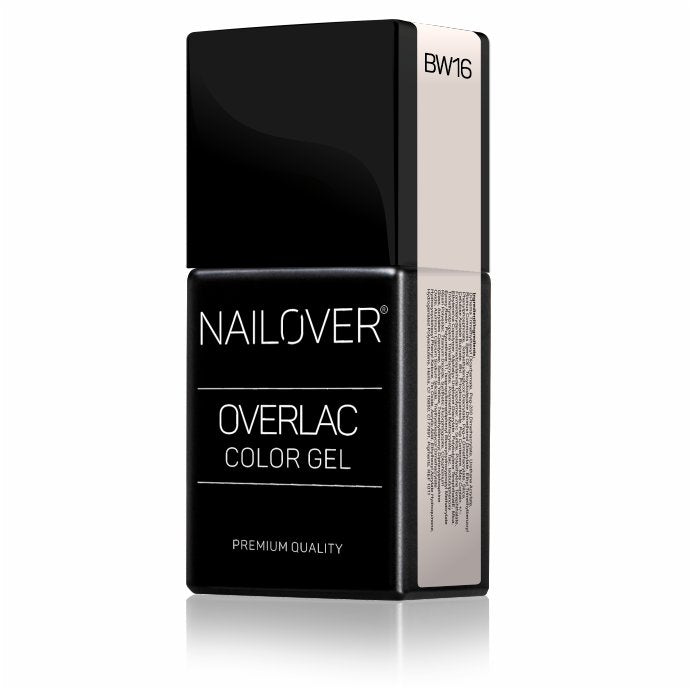 Gel Semipermanente Overlac BW - Linea Black And White 15 ml - Nailover (7290229555359)