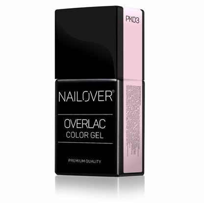 Gel Semipermanente Overlac PK - Linea Rosa 15 ml - Nailover (7290218938527)