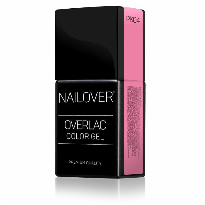Gel Semipermanente Overlac PK - Linea Rosa 15 ml - Nailover (7290218938527)
