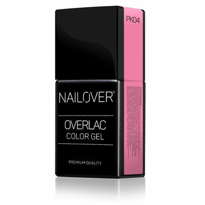 Gel Semipermanente Overlac PK - Linea Rosa 15 ml - Nailover (7290218938527)