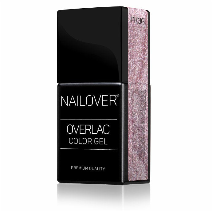 Gel Semipermanente Overlac PK - Linea Rosa 15 ml - Nailover (7290218938527)
