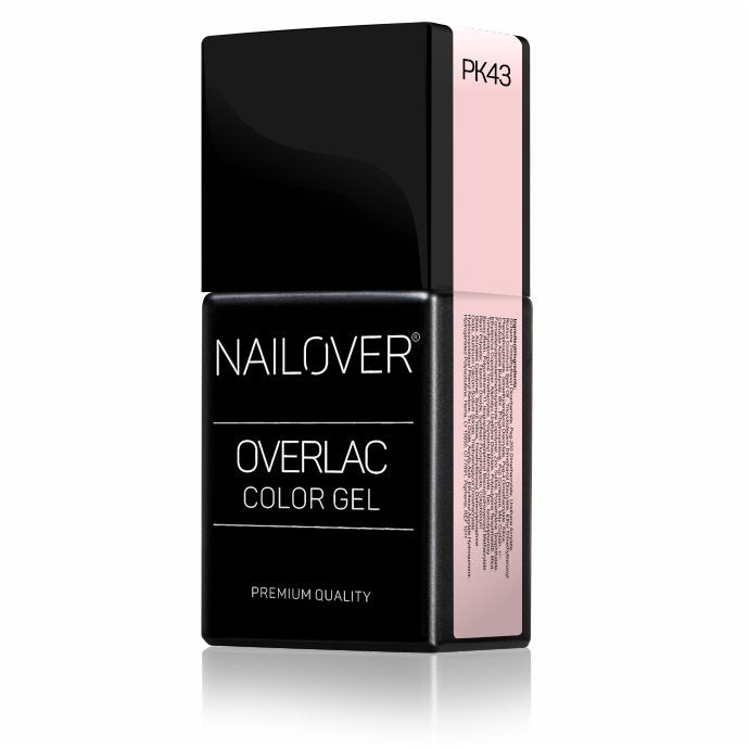 Gel Semipermanente Overlac PK - Linea Rosa 15 ml - Nailover (7290218938527)