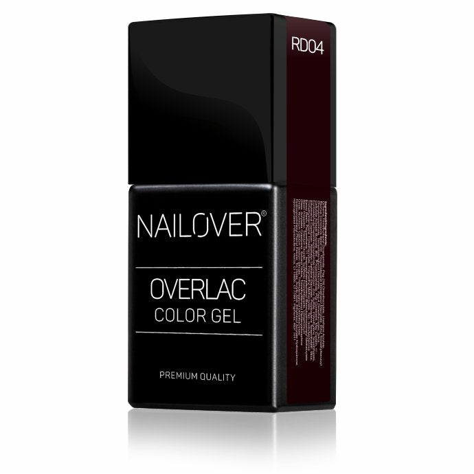 Gel Semipermanente Overlac RD - Linea Rossa 15 ml - Nailover (7290227458207)
