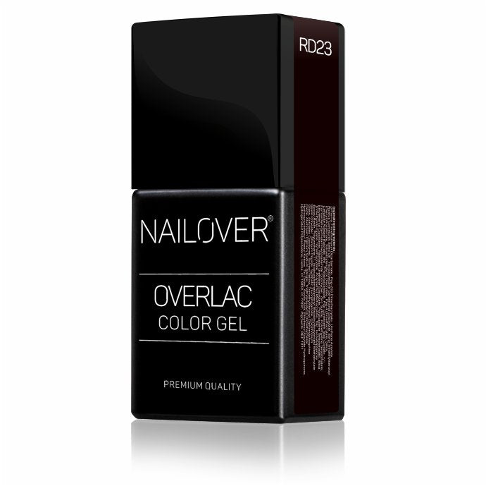 Gel Semipermanente Overlac RD - Linea Rossa 15 ml - Nailover (7290227458207)