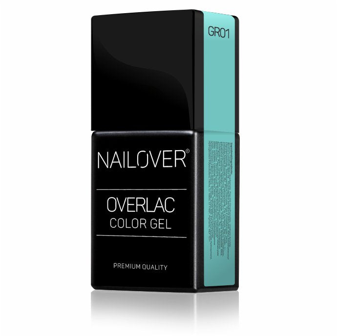 Gel Semipermanente Overlac GR - Linea Verde 15 ml - Nailover (7290224017567)