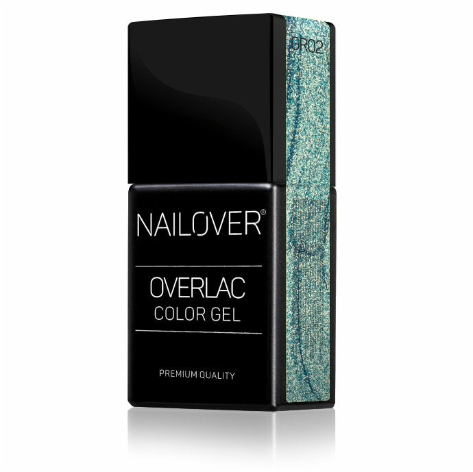 Gel Semipermanente Overlac GR - Linea Verde 15 ml - Nailover (7290224017567)