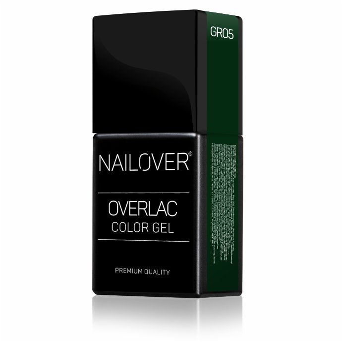 Gel Semipermanente Overlac GR - Linea Verde 15 ml - Nailover (7290224017567)