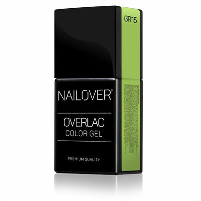 Gel Semipermanente Overlac GR - Linea Verde 15 ml - Nailover (7290224017567)