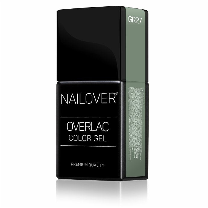 Gel Semipermanente Overlac GR - Linea Verde 15 ml - Nailover (7290224017567)